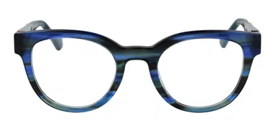 Ana Hickmann Ah6493 E01 Men's Glasses Blue Size 50 - Free Lenses - Blue Light Block Available