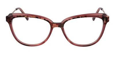 Ana Hickmann Ah6506 G22 Occhiali Da Vista Rosa Per Donna (solo Montatura)