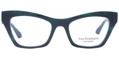 Ana Hickmann Ah6529 H01 Occhiali Da Vista Verdi Per Donna (solo Montatura)