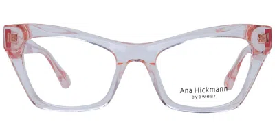 Ana Hickmann Ah6529 H02 Occhiali Da Vista Rosa Per Donna (solo Montatura)