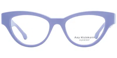 Ana Hickmann Ah6542 D01 Occhiali Da Vista Purple Per Donna (solo Montatura)