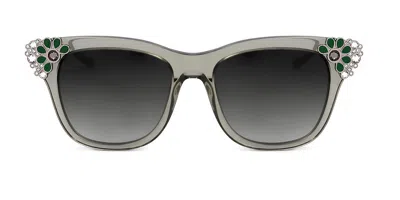 Ana Hickmann Ah9244 T02 Women's Sunglasses Green Size 53