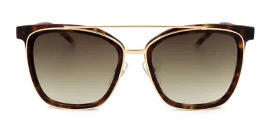 Ana Hickmann Ah9247 G21 Occhiali Da Sole Tartarugatishell Per Donna In Metallic