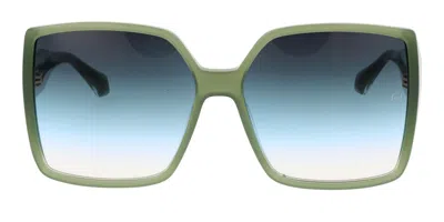 Ana Hickmann Ah9427 T01 Women's Sunglasses Green Size 62