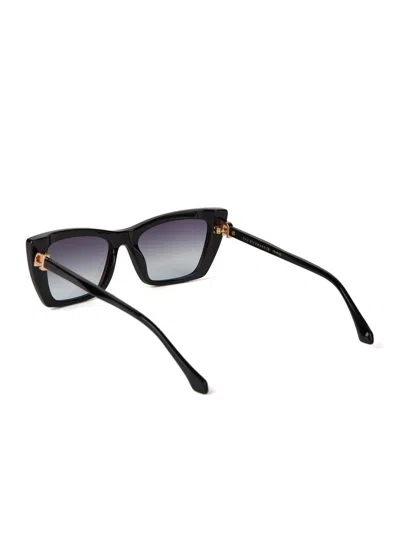 Ana Hickmann Ah9517 Gradient Lens Sunglasses In Black