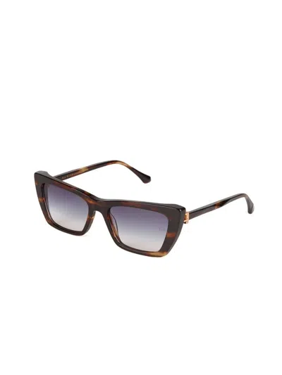 Ana Hickmann Ah9517 Tortoiseshell Acetate Sunglasses In Brown