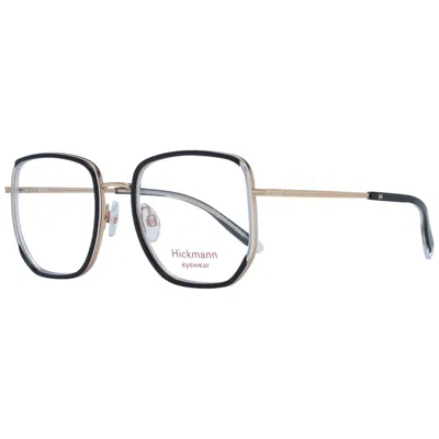 Ana Hickmann Black Women Optical Frames In Metallic