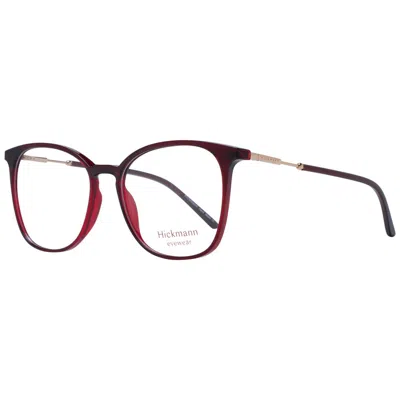 Ana Hickmann Burgundy Women Optical Frames In Brown