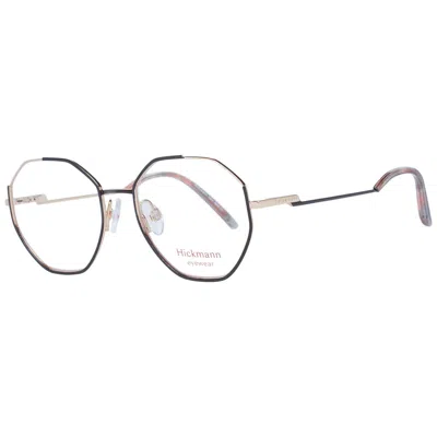 Ana Hickmann Gold Women Optical Frames In Black