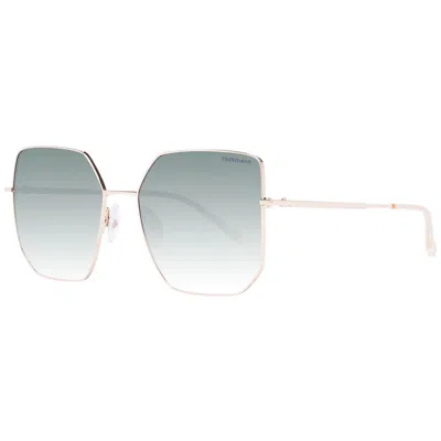 Ana Hickmann Gold Women Sunglasses In Green