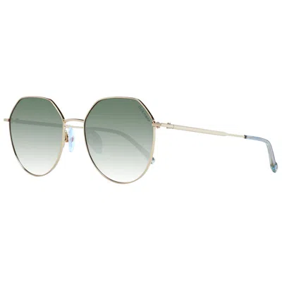 Ana Hickmann Gold Women Sunglasses In Green