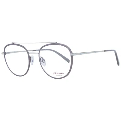 Ana Hickmann Gray Women Optical Frames In Metallic