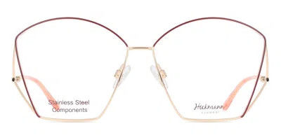Ana Hickmann Hi1084 07as Women's Glasses Gold Size 60 - Free Lenses - Blue Light Block Available In Multi