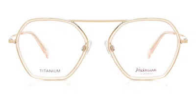 Ana Hickmann Hi1106t T02 Women's Glasses Gold Size 52 - Free Lenses - Blue Light Block Available