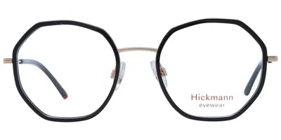 Ana Hickmann Hi1184 A01 Occhiali Da Vista Neri Per Uomo (solo Montatura) In Black