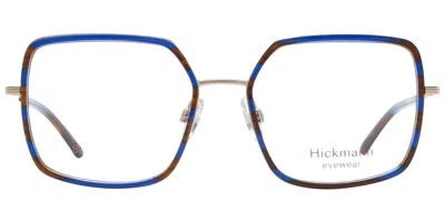 Ana Hickmann Hi1185 E01 Occhiali Da Vista Blu Per Uomo (solo Montatura) In Blue