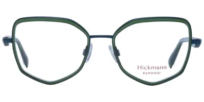 Ana Hickmann Hi1223 T02 Occhiali Da Vista Verdi Per Donna (solo Montatura)