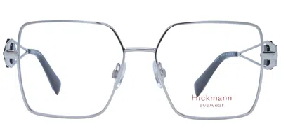 Ana Hickmann Hi1224 09a Occhiali Da Vista Argentati Per Donna (solo Montatura) In Silver