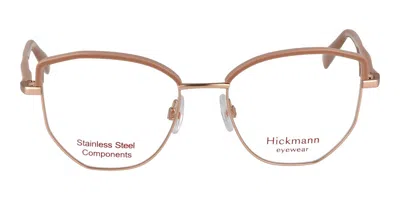 Ana Hickmann Hi1244 D01 Women's Glasses Gold Size 52 - Free Lenses - Blue Light Block Available In Brown