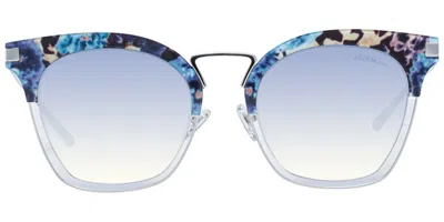 Ana Hickmann Hi3037a H03 Women's Sunglasses Blue Size 54