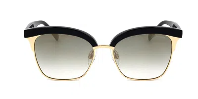 Ana Hickmann Hi3051 A01 Women's Sunglasses Gold Size 53 In Multi