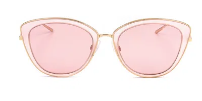 Ana Hickmann Hi3053 T03 Women's Sunglasses Gold Size 53