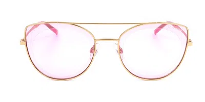 Ana Hickmann Hi3054 04b Women's Sunglasses Gold Size 55