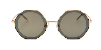Ana Hickmann Hi3055 04d Women's Sunglasses Gold Size 57