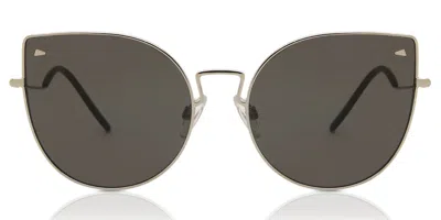 Ana Hickmann Hi3063 03a Women's Sunglasses Gunmetal Size 57 In Gray