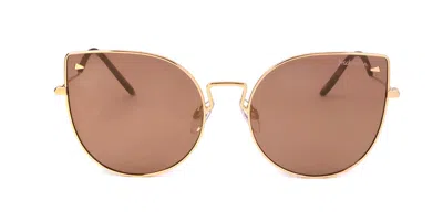 Ana Hickmann Hi3063 04a Women's Sunglasses Gold Size 57