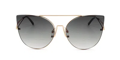 Ana Hickmann Hi3087 04c Women's Sunglasses Gold Size 59