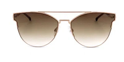 Ana Hickmann Hi3096e 05a Women's Sunglasses Gold Size 61