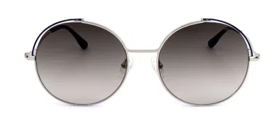 Ana Hickmann Hi3097e 06a Women's Sunglasses Silver Size 55