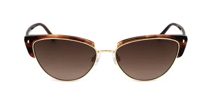 Ana Hickmann Hi3113 E01 Women's Sunglasses Tortoiseshell Size 55