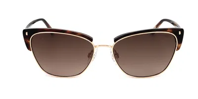 Ana Hickmann Hi3114 E01 Women's Sunglasses Tortoiseshell Size 54