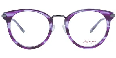 Ana Hickmann Hi6072 Men's Glasses, Purple, Size 49