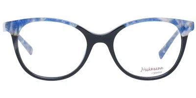 Ana Hickmann Hi6085 Women's Glasses, Black, Size 50