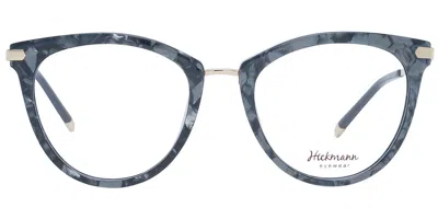 Ana Hickmann Hi6090 Women's Glasses, Blue, Size 51 In Black