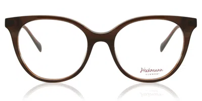 Ana Hickmann Hi6153 E01 Women's Glasses Brown Size 50 - Free Lenses - Blue Light Block Available In Gray