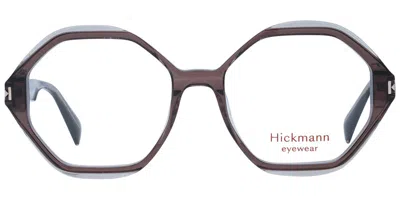 Ana Hickmann Hi6250 H02 Occhiali Da Vista Marroni Per Uomo (solo Montatura) In Brown