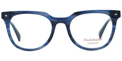 Ana Hickmann Hi6251 E01 Occhiali Da Vista Blu Per Uomo (solo Montatura) In Multi
