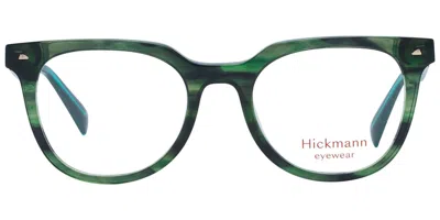 Ana Hickmann Hi6251 E03 Occhiali Da Vista Verdi Per Uomo (solo Montatura) In Multi