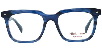 Ana Hickmann Hi6252 E01 Occhiali Da Vista Blu Per Uomo (solo Montatura) In Multi