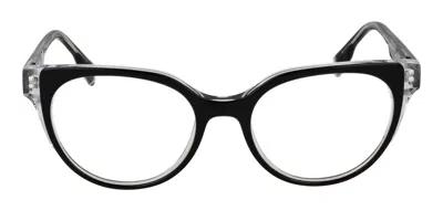 Ana Hickmann Hi6263 H01 Occhiali Da Vista Neri Per Donna (solo Montatura)