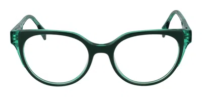 Ana Hickmann Hi6263 H03 Occhiali Da Vista Verdi Per Donna (solo Montatura)