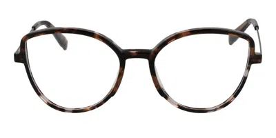 Ana Hickmann Hi6265 G21 Occhiali Da Vista Marroni Per Donna (solo Montatura)