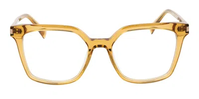 Ana Hickmann Hi6271 T01 Occhiali Da Vista Gialli Per Uomo (solo Montatura)