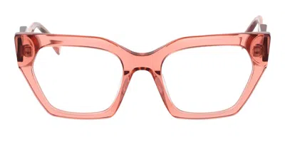 Ana Hickmann Hi6284 T03 Occhiali Da Vista Rossi Per Donna (solo Montatura)