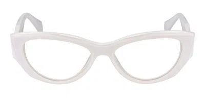 Ana Hickmann Hi6285 H01 Occhiali Da Vista Bianchi Per Donna (solo Montatura) In White