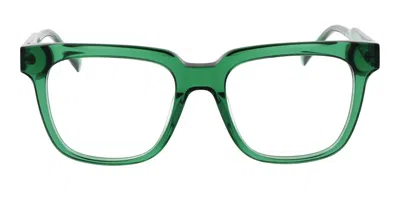 Ana Hickmann Hi6286 T01 Occhiali Da Vista Verdi Per Uomo (solo Montatura)